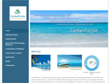 Tablet Screenshot of centerpointerecovery.com